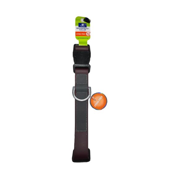 NWT Top Paw Waterproof Stink Free Easy To Clean Silicone Dog Collar XL 20"-28" - Picture 1 of 6